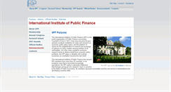 Desktop Screenshot of iipf.org