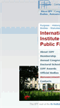 Mobile Screenshot of iipf.org